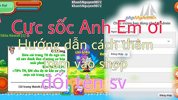 Cực sốc hướng dẫn thêm cải trang + options và đổi tên nro