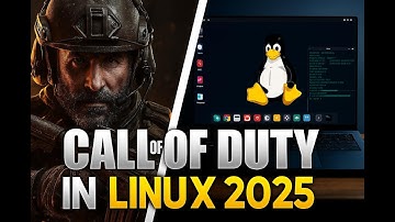 Call of Duty in LINUX 2025