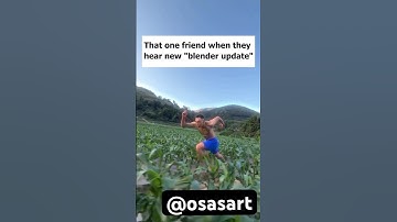 Noob bs Pro artist: that one friend #blendertutorial #blender #blendercommunity #blender3d