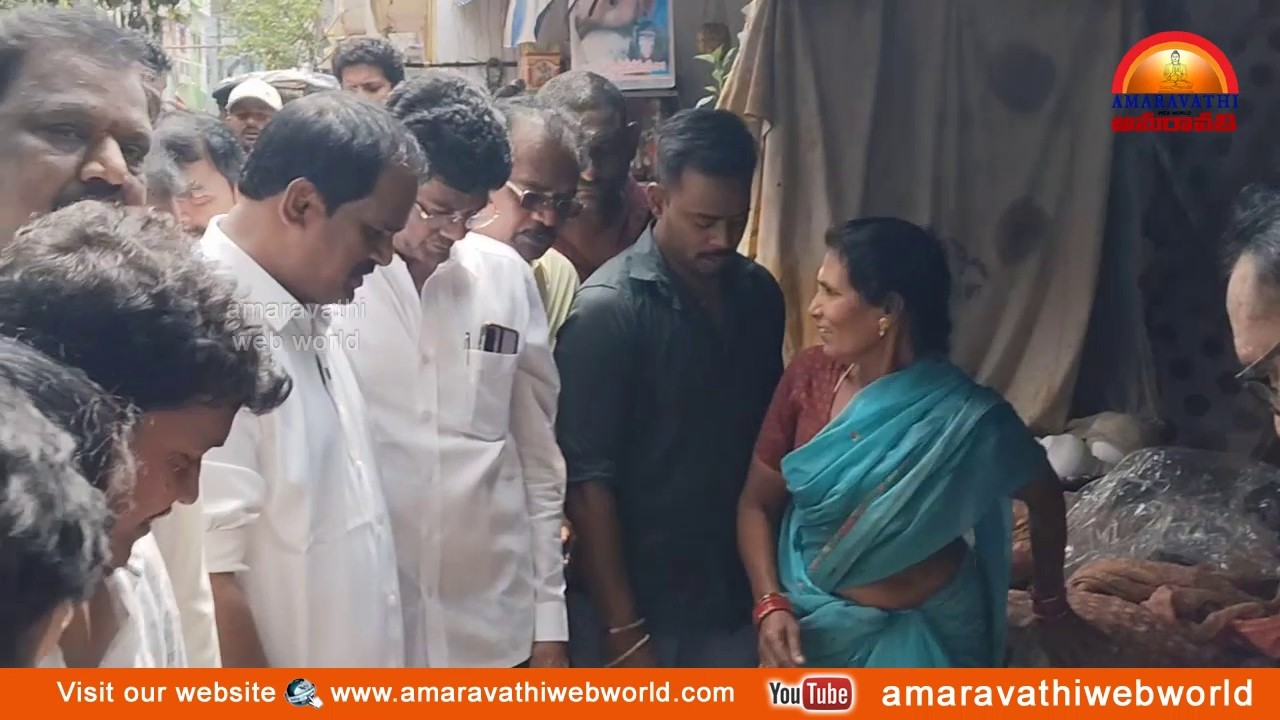 amaravathi:vsp-27వ వార్డు పరిధిలో ||దొండపర్తి రామాలయం నుంచి పలు ప్రాంతాలు పర్యటించిన MLA వంశీ కృష్ణ