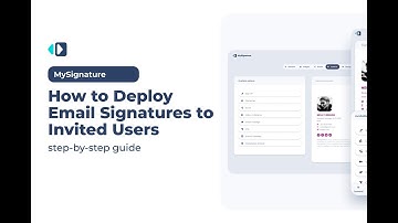 How to Deploy Email Signatures to Invited Users