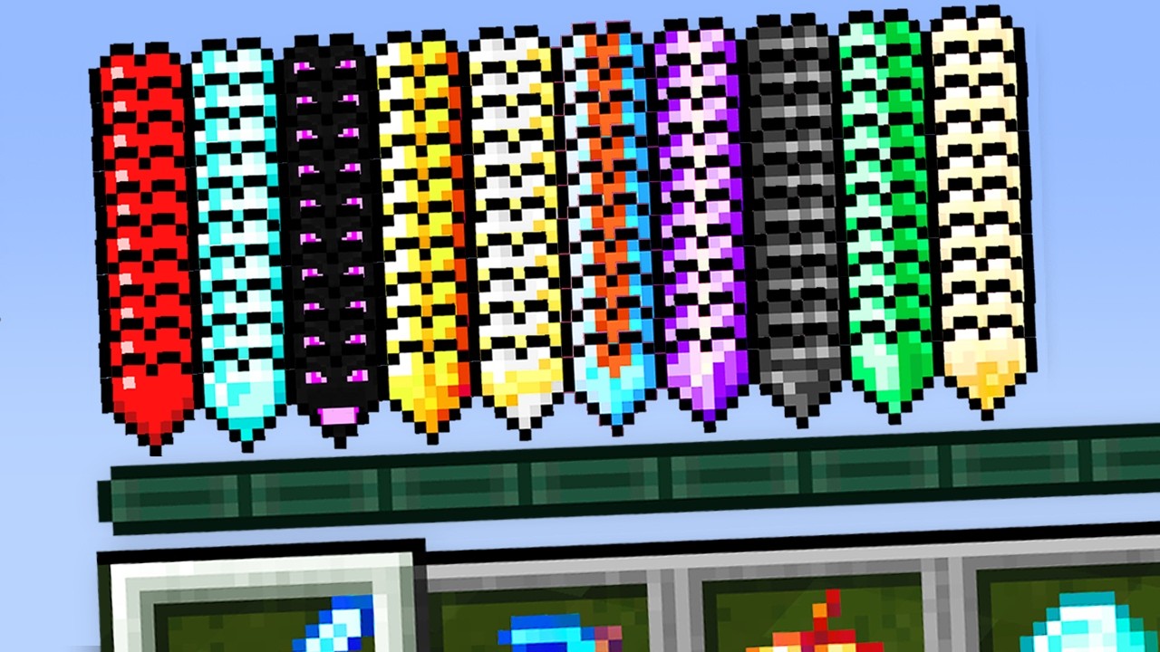 Minecraft, But There Are 100+ Custom Hearts...