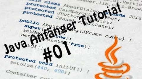 Programmieren lernen für Anfänger #1 (Java) (BlueJ)