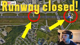 Southwest takes off from closed runway! (Debrief) Southwest Takeoff On Closed Runway Vehicles Have To Run Away