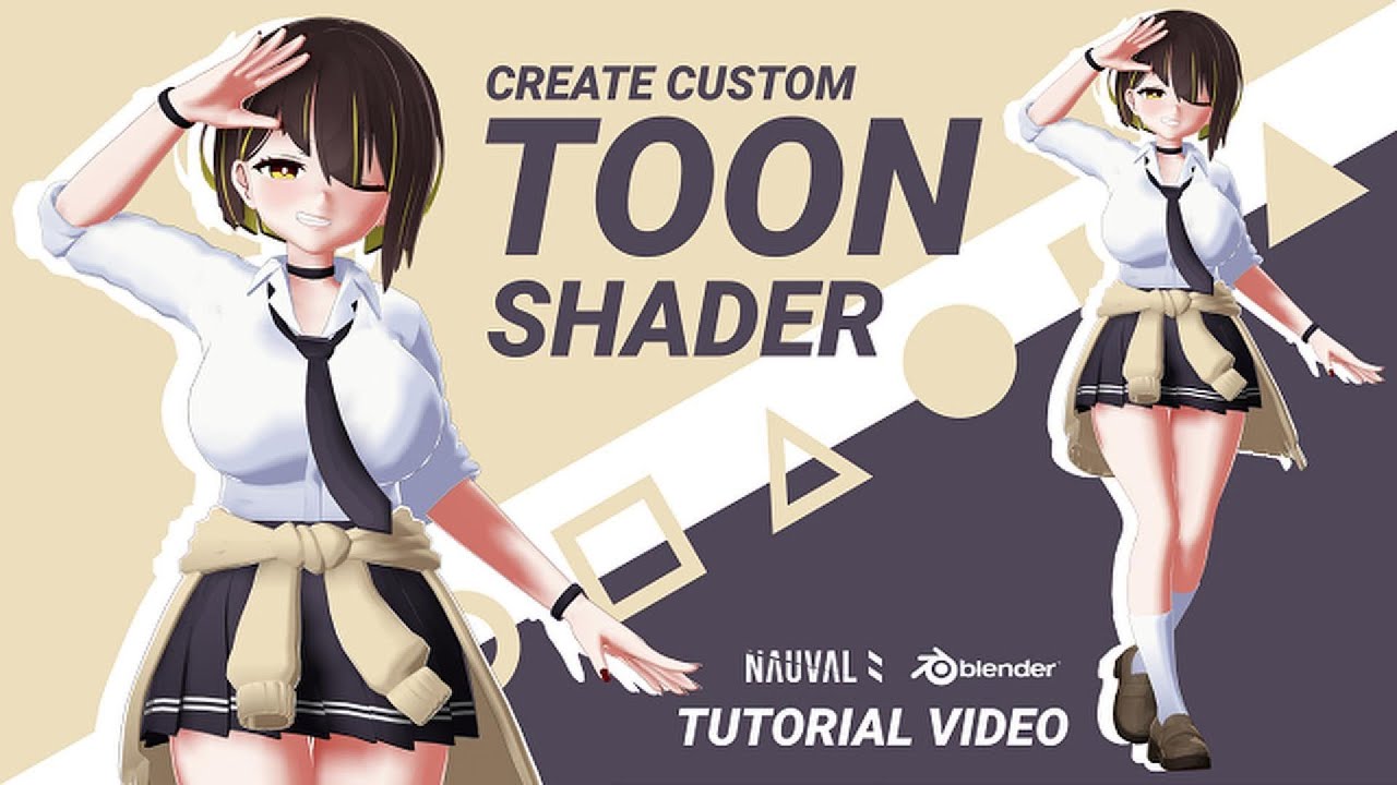 How to Create Custom Toon Shader In Blender 3D! - YouTube