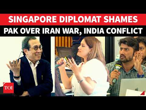 'Opportunism Won't Feed Your People': Singapore Diplomat Destroys Pak Over Iran-US War Role | VIRAL