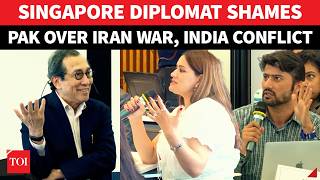 'Opportunism Won't Feed Your People': Singapore Diplomat Destroys Pak Over Iran-US War Role | VIRAL