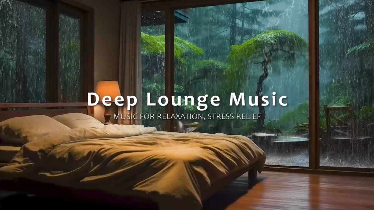 Piano and the Sound of Rain for Insomnia at Night – Fall Asleep Faster and Sleep Better