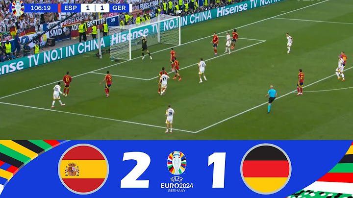Spagna-Germania [2-1] | Quarti di finale | UEFAEuro 2024 | Highlights della Partita!