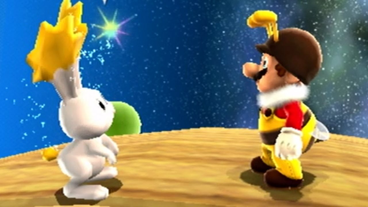 Super Mario Galaxy Walkthrough Part 19 Gold Leaf Galaxy YouTube