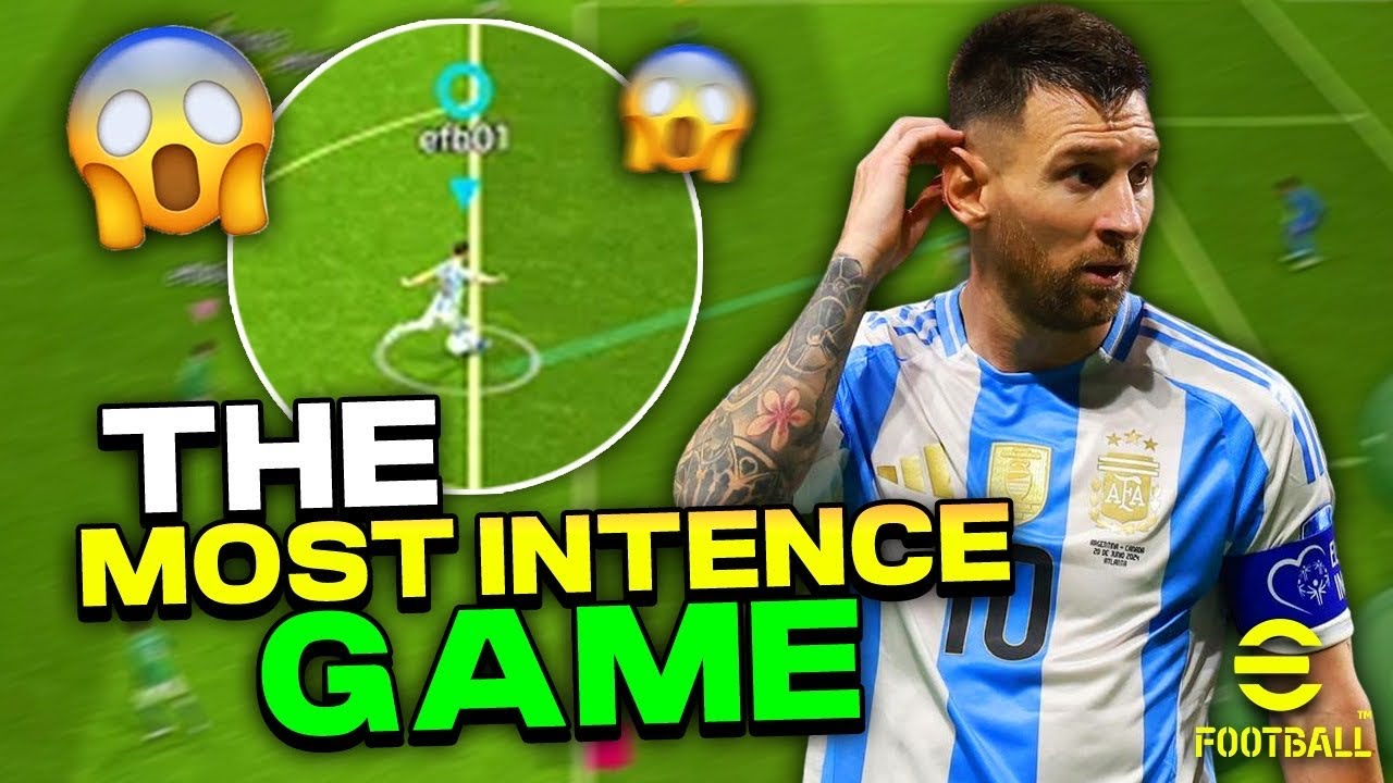 The Most INTENSE DIVISION RANK GAME EVER in EFOOTBALL 24 - YouTube