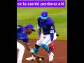 EDUARDO PERDONO se la come en short stop magistral la jugada. #béisbol #mlb #viralvideo #parati .