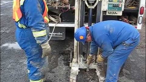 Geoprobe - Advantage Probe MC5 Soil Sampling Video in Saskatoon