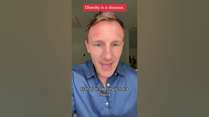 Obesitas is een ziekte👏