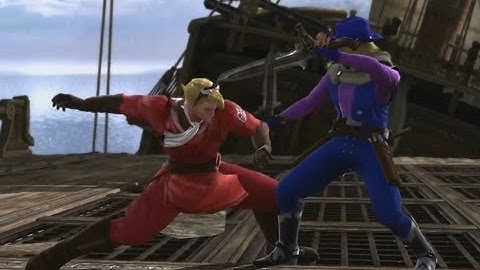 Soulcalibur creation : Power stone fight - Edward Falcon VS Accel
