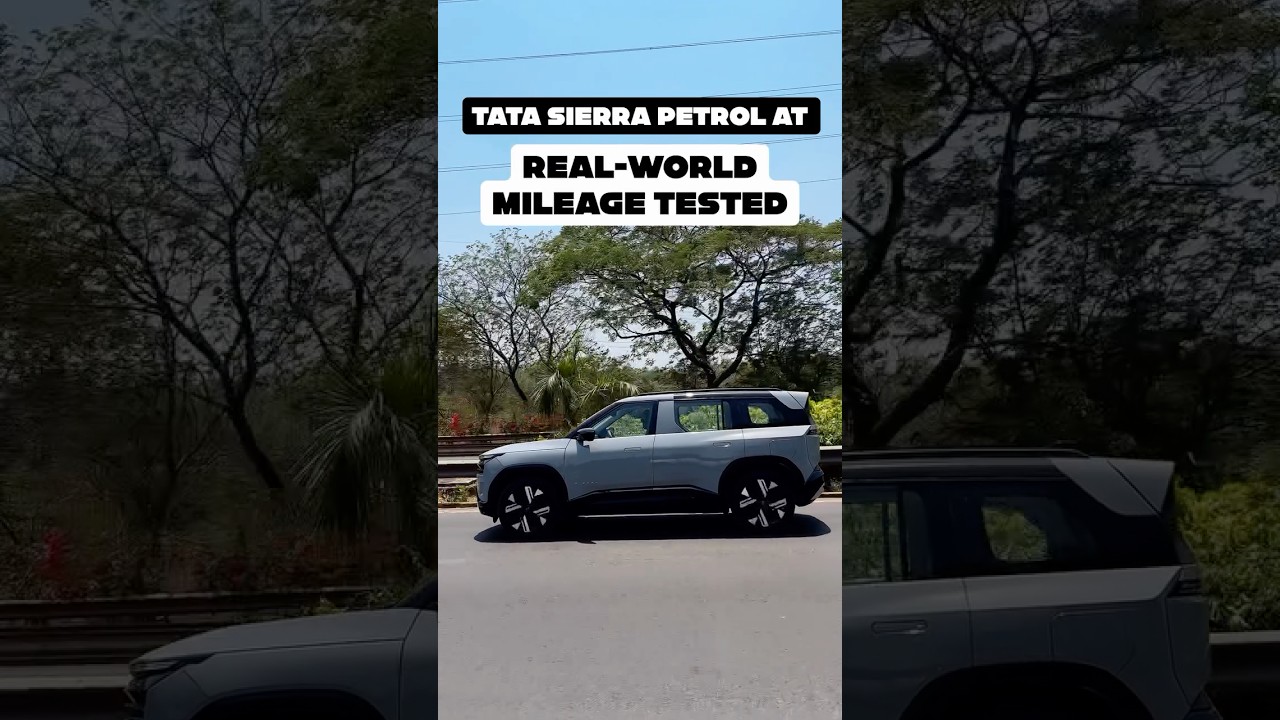 Tata Sierra Petrol Automatic Real World Mileage Tested!