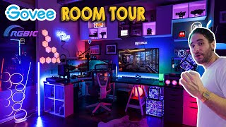 My Govee RGBIC Setup (2023) | My Room Tour & DEAL$ screenshot 2