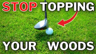 STOP TOPPING YOUR WOODS - Learn How To Hit A Wood Off The Ground!