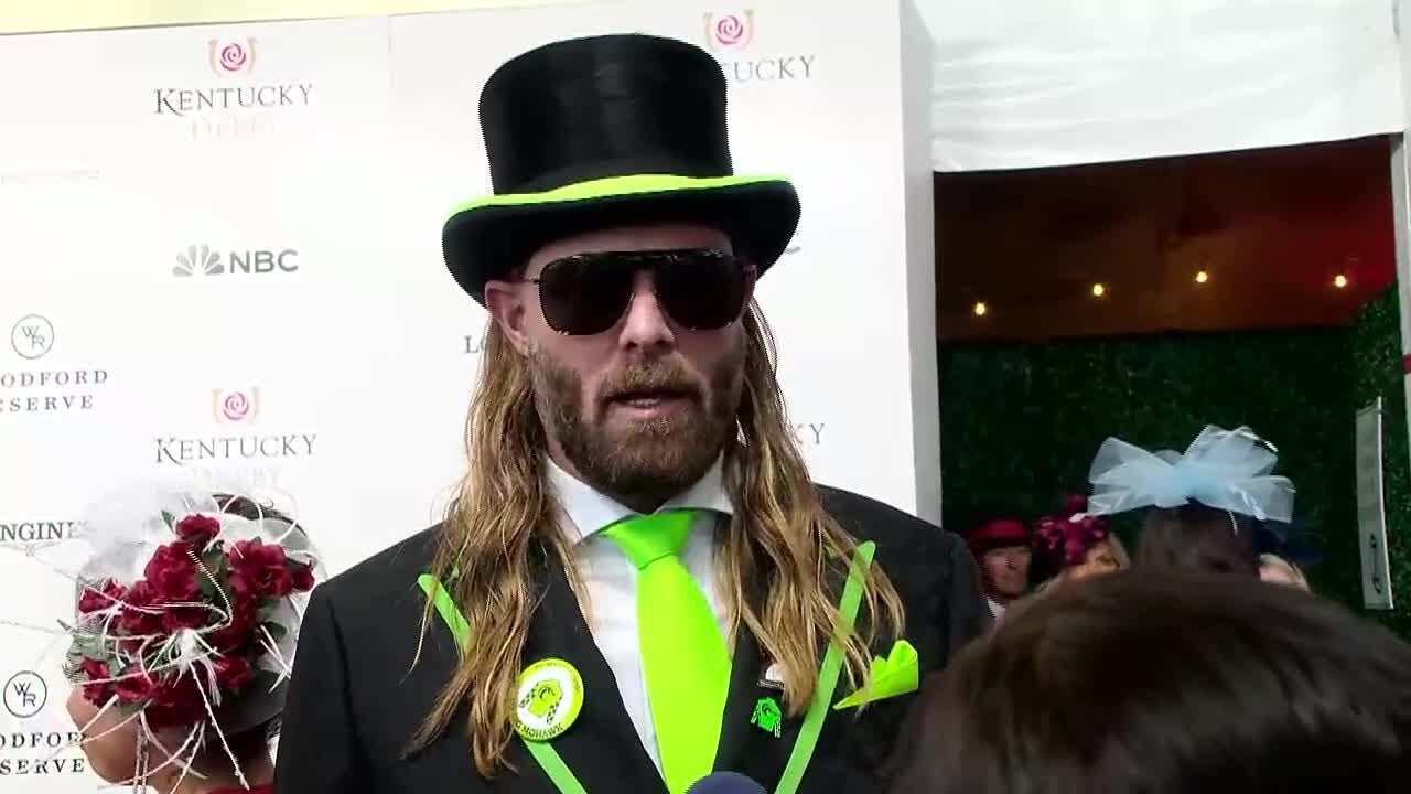 Former professional baseball player Jayson Werth at the Red Carpet at Kentucky Derby 151