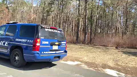 Lake Wood Police Tahoe Responding code 2 to a role over with injuries