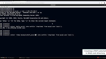Linux Security Exploitation: RCE via MySQL