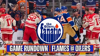 Calgary Flames @ Edmonton Oilers | Game Rundown | GM 55 | 23-24