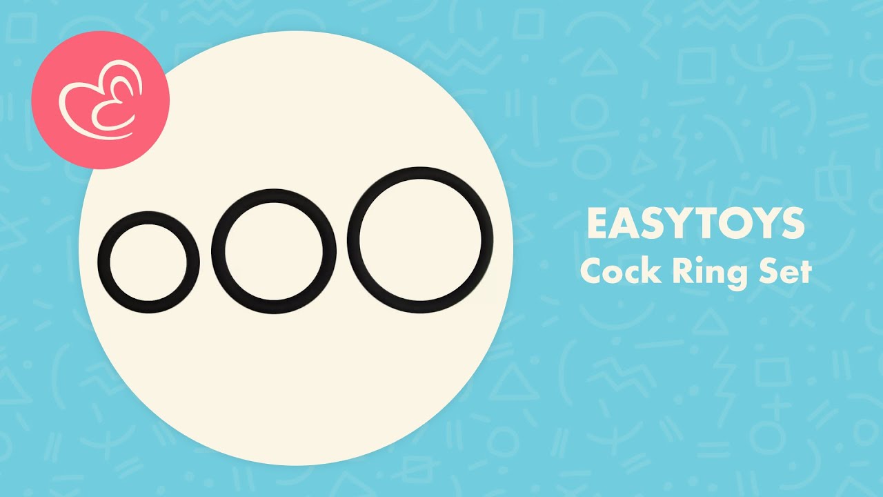 EasyToys Three Size Cock Ring Set Review | EasyToys