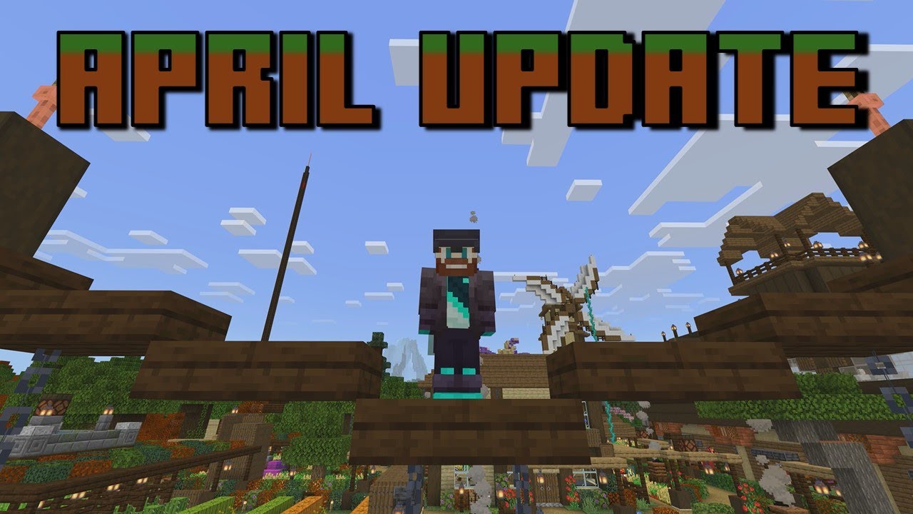 Minecraft Realm | Bedrock Edition - April Update - YouTube