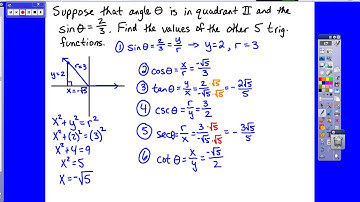 Pearson Trigonometry Notes, Chapter 1 Section 4, Video 4 of 5
