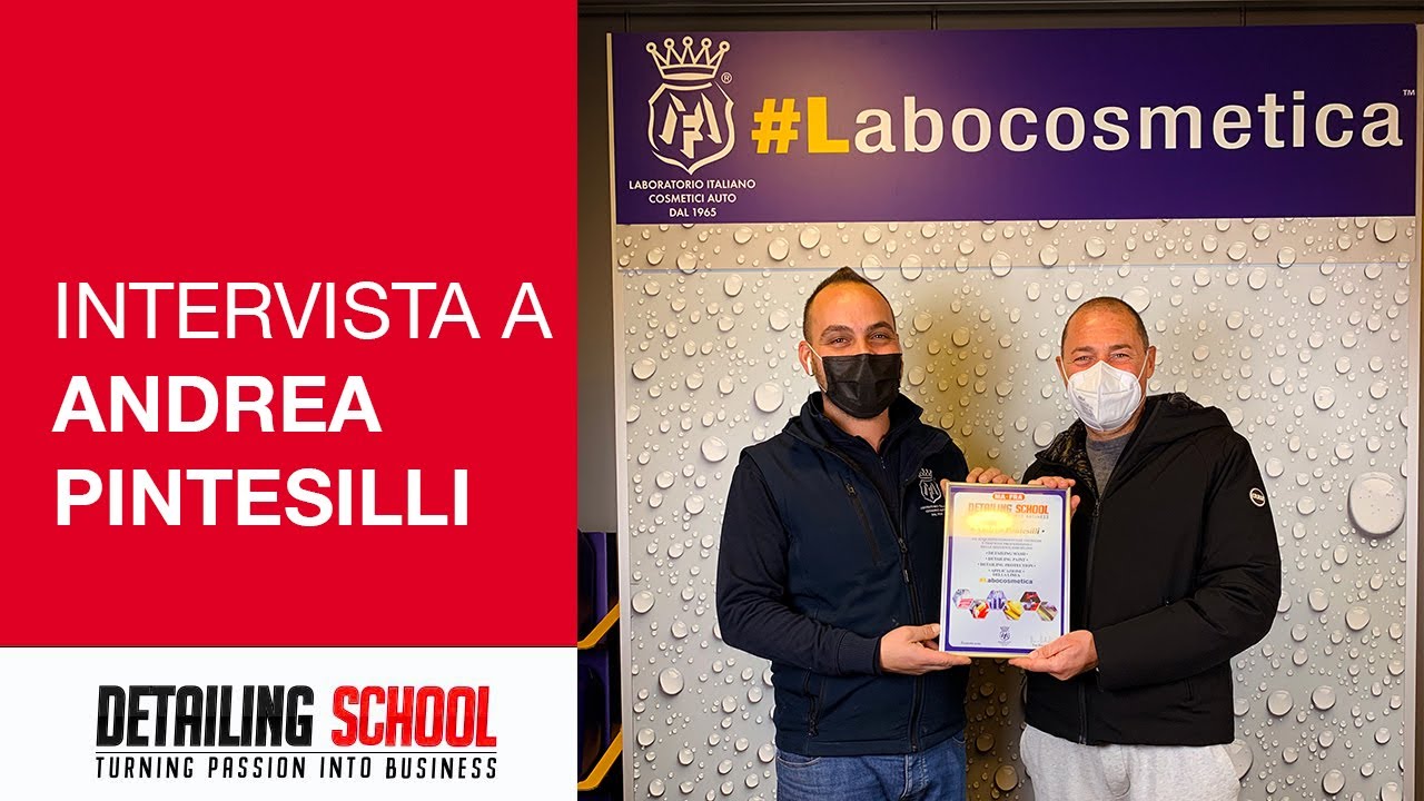 Corsi Di Car Detailing Intervista E Recensione Di ANDREA PONTESILLI 