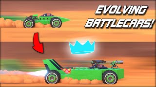 Evolving King of the Hill BATTLECARS by Survival of the Fittest! (Trailmakers Gameplay)