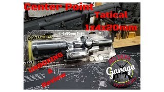 👍Best AR15/AR9 Scope for under $100 Center Point 1x4x20mm Tactical