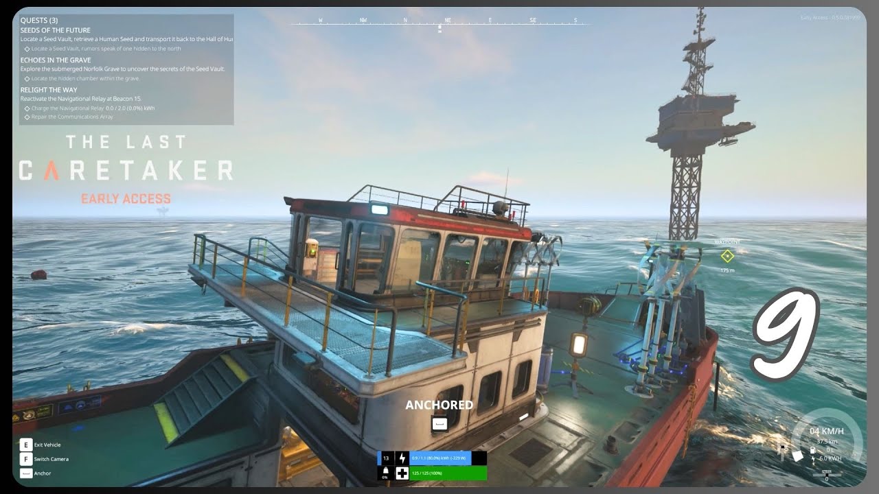 The Last Caretaker - Odpalamy Navigation Beacon 15 - Gameplay Ep.9