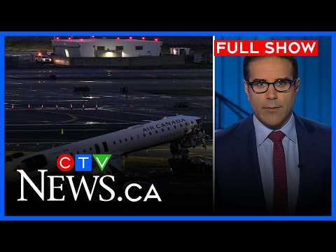 Pilots killed when Air Canada jet crashed at LaGuardia airport | CTV National News for March 23 2026 1 Pilots killed when Air Canada jet crashed at LaGuardia airport | CTV National News for March 23 2026