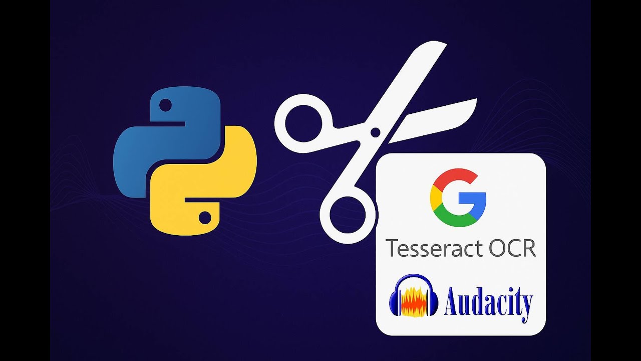 Video Editörlere Son! Python ile Otomatik Video Kesme (Tesseract + Audacity + MoviePy )