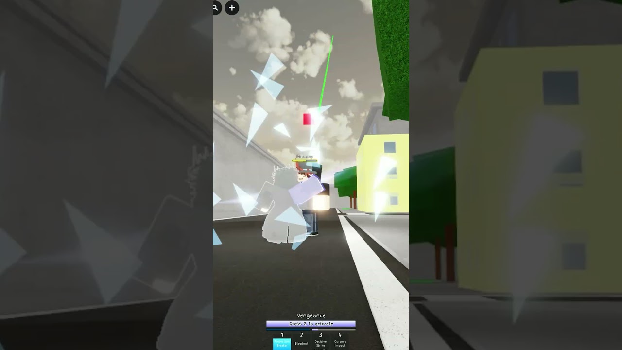 COMBO NAOYA INSTAKILL 100% RED TUFF AURA+EGO 🗿🗿  #battlegrounds #roblox #jujutsushenanigans