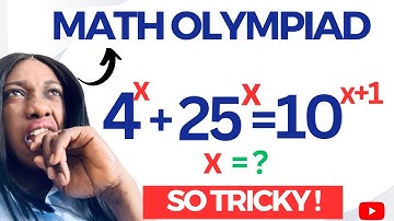How to solve Challenging Math Olympiad Exponential Equation.  #algebra