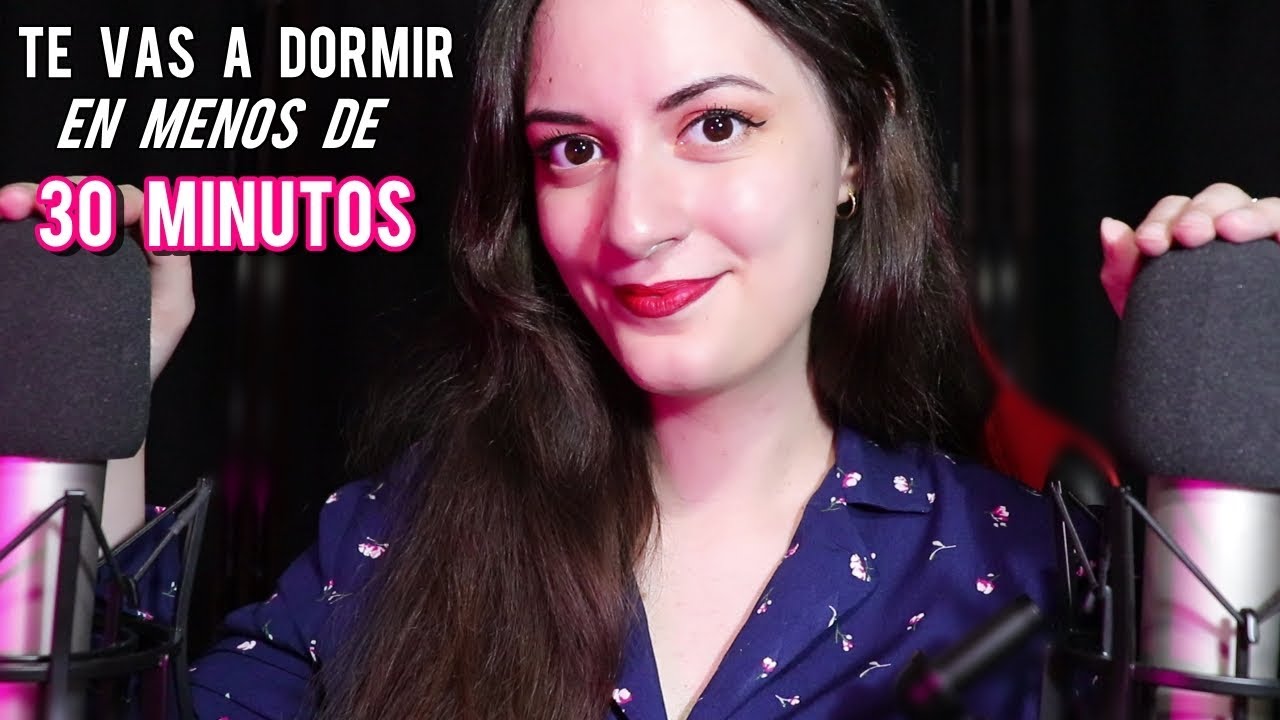 TE VAS A DORMIR EN MENOS DE 30 MINUTOS. |Cosquillas| EL ASMR