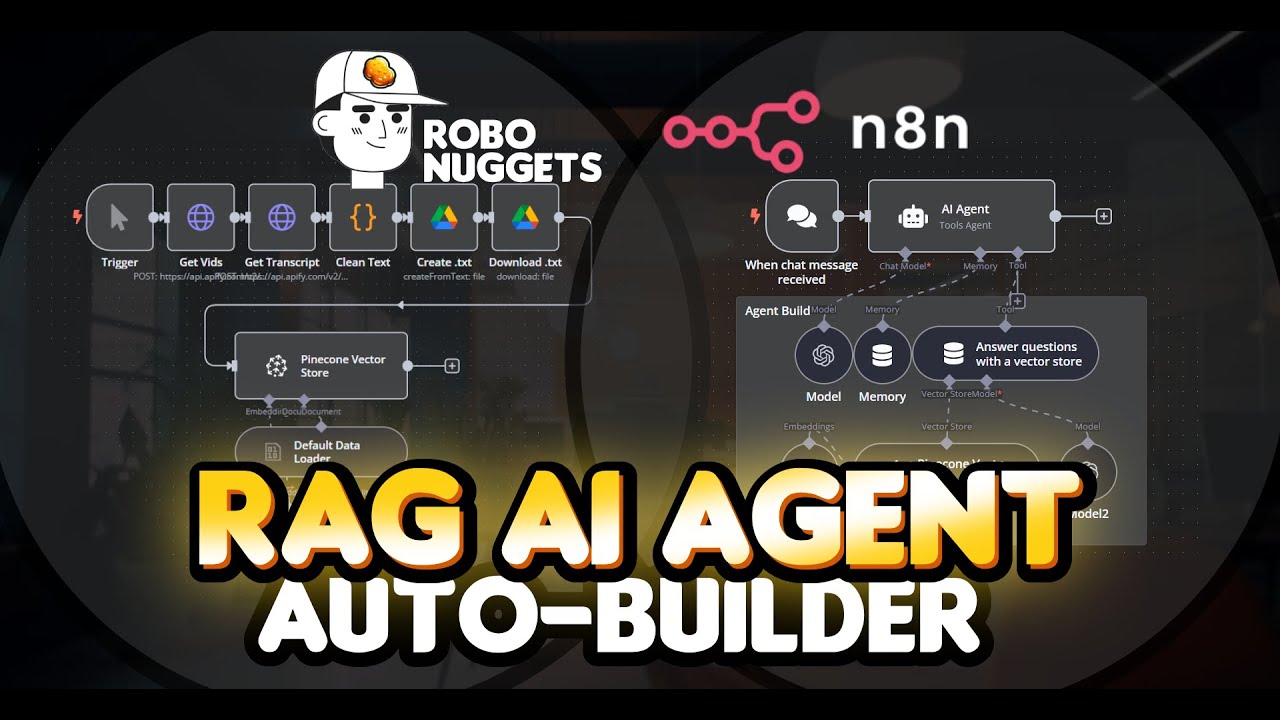 This AI System generates RAG AI Agents in seconds (n8n NO CODE tutorial ...
