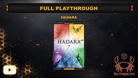 Hadara ... Full Playthrough and Review by the Crabby Dice