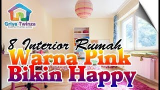 8 Interior Rumah Warna Pink yang Bisa Bikin Happy