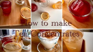 Sugar Free Tea Concentrates