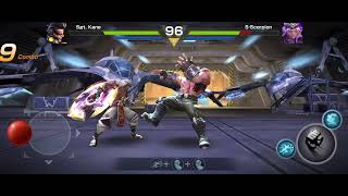 Ultimate Fighting Arcade Mode : Sgt. Kane vs Scorpion