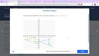 Khan Academy: High School Geometry: Translate Shapes