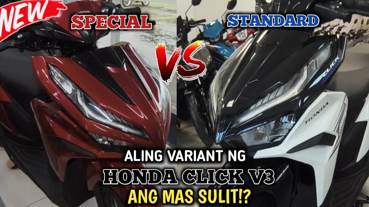 HONDA CLICK 125 V3 STD VS HONDA CLICK 125 V3 SE ALIN ANG MAS SULIT? #trending #trendingvideo #trend