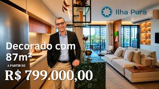 87m² Model Apartment - Astra Ilha Pura - Custom Furniture by Madeirol