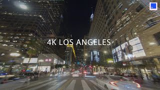 Downtown Los Angeles - 7th Street - 4K Drive