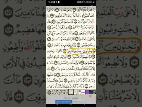 الحجر والشعراء