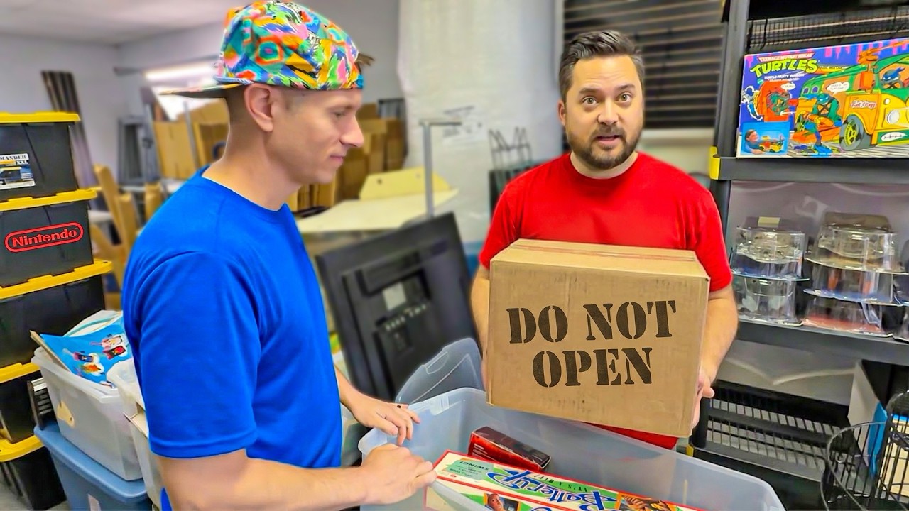 I Found a Forgotten Retro Game Storage Unit...