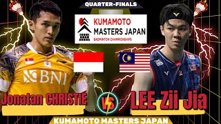 Download Lagu 🔥 TOP CONFRONTATION 🔥 LEE Zii Jia (MAS) vs Jonatan CHRISTIE (INA) | QF Kumamoto Masters Japan MP3